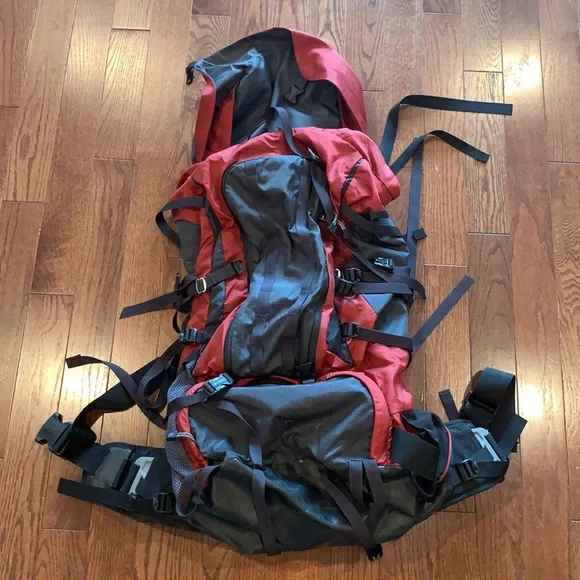 Gregory Red and Black Backpack - Picture 2 of 5